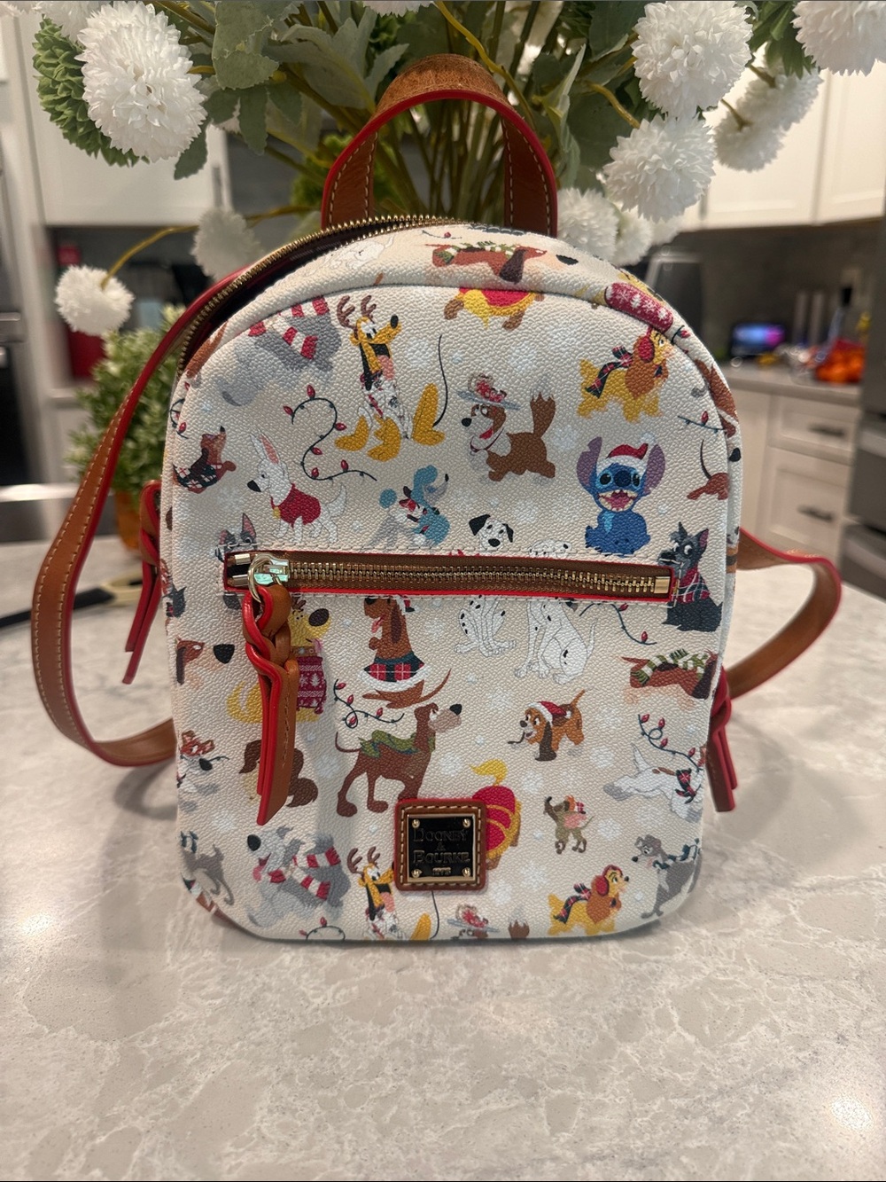 Disney Dooney & Bourke Santa tails backpack